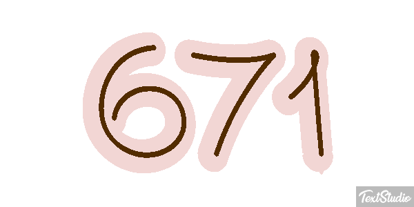 671 Efekt tekstowy