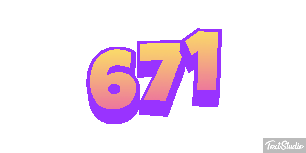 671 Efekt tekstowy