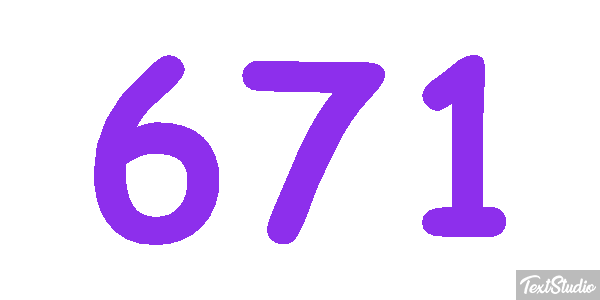 671 Efekt tekstowy