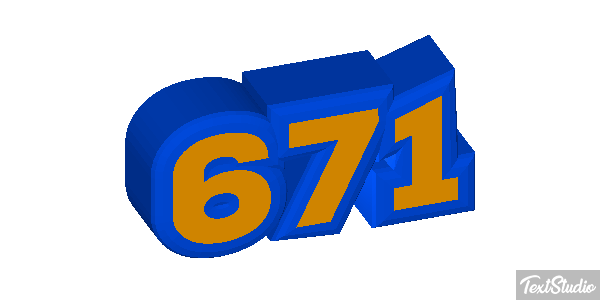 671 Efekt tekstowy