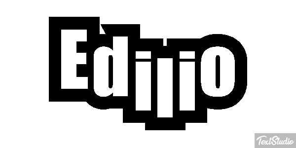 Edilio Effetto testo