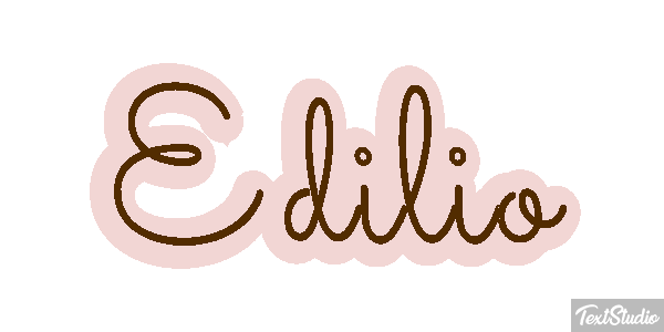 Edilio Effetto testo