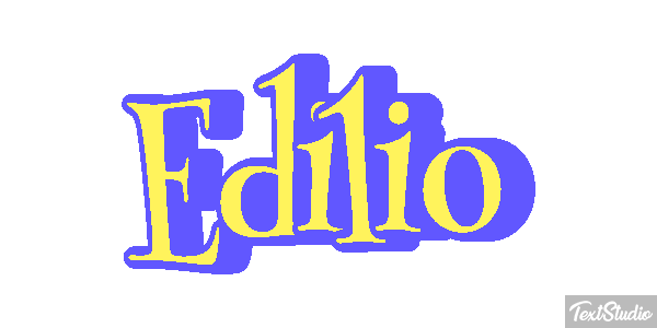Edilio Effetto testo
