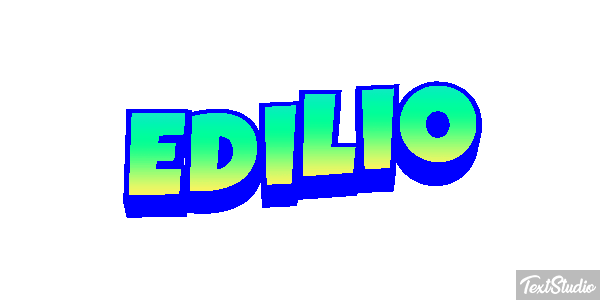 Edilio Effetto testo