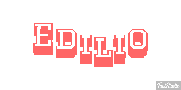 Edilio Effetto testo