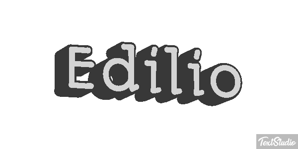 Edilio Effetto testo