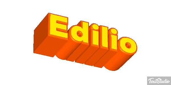 Edilio Effetto testo