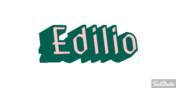 Edilio Effetto testo