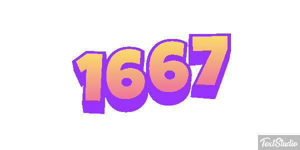 1667 Efecto de texto