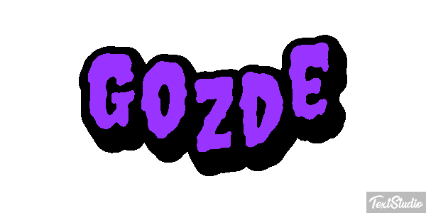 Gözde テキスト効果
