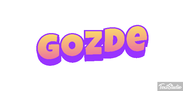 Gözde テキスト効果