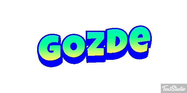 Gözde テキスト効果
