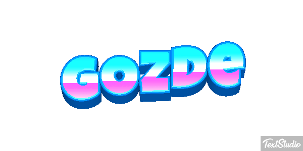 Gözde テキスト効果