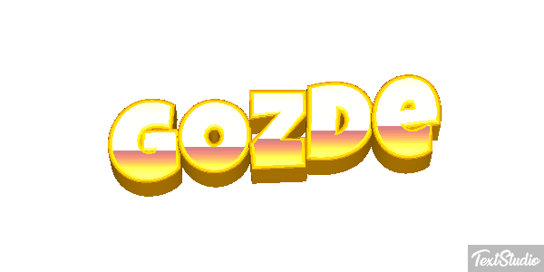 Gözde テキスト効果