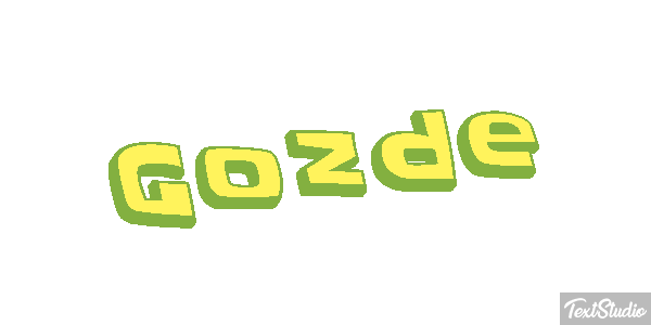 Gözde テキスト効果