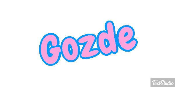 Gözde テキスト効果