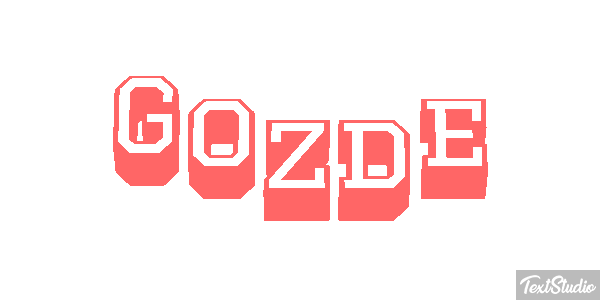 Gözde テキスト効果