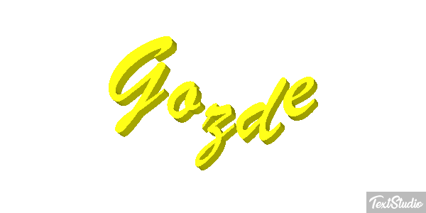 Gözde テキスト効果