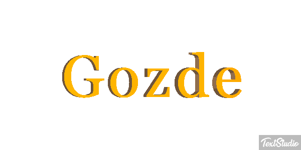 Gözde テキスト効果