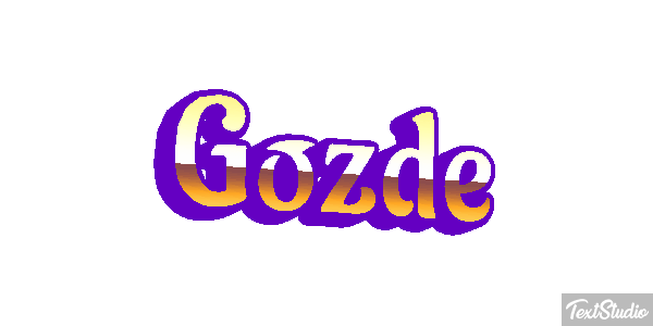Gözde テキスト効果