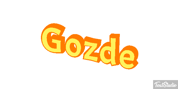 Gözde テキスト効果