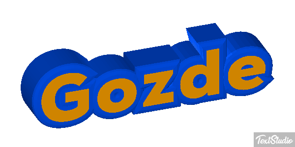 Gözde テキスト効果