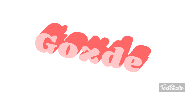 Gözde テキスト効果