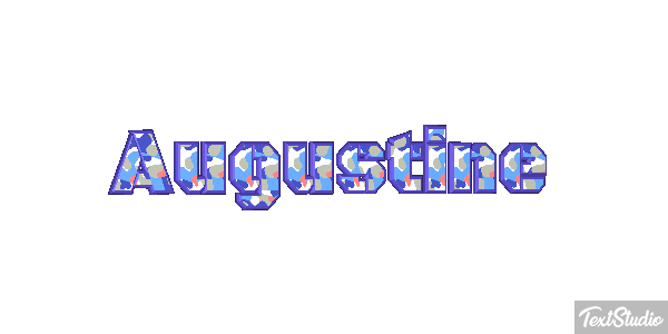 Augustine Текстовый эффект