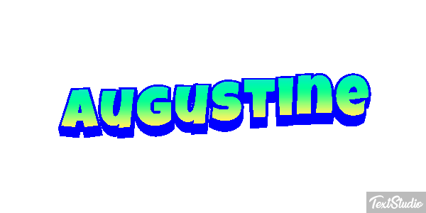 Augustine Текстовый эффект