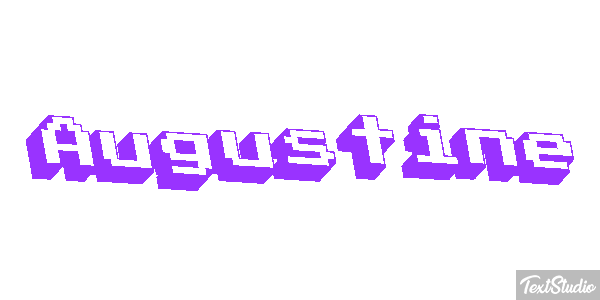 Augustine Текстовый эффект