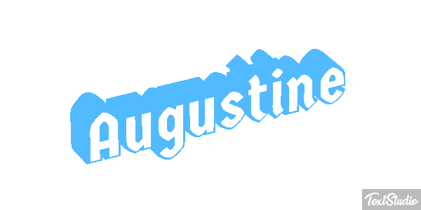 Augustine Текстовый эффект