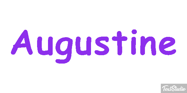 Augustine Текстовый эффект