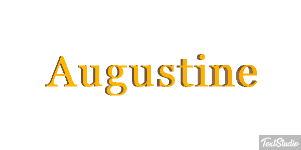 Augustine Текстовый эффект