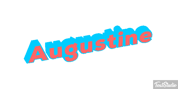 Augustine Текстовый эффект