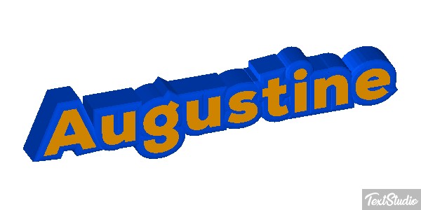 Augustine Текстовый эффект