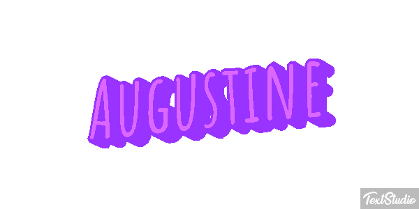 Augustine Текстовый эффект