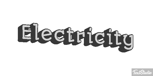 Electricity Metin efekti