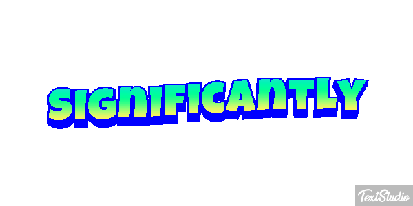 Significantly Text effect