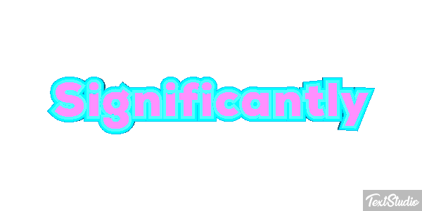 Significantly Text effect