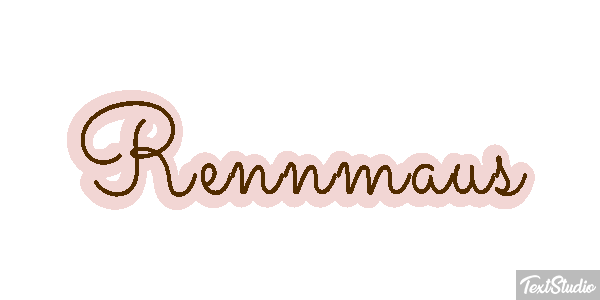 Rennmaus Texteffekt