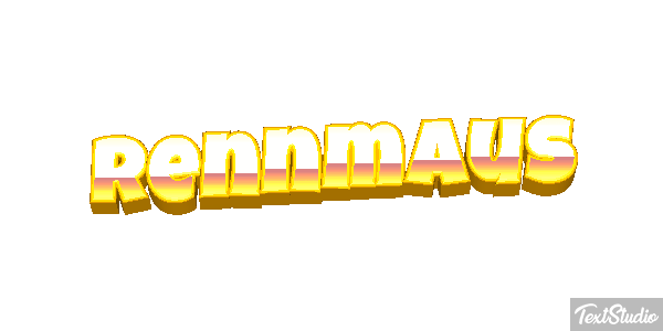 Rennmaus Texteffekt