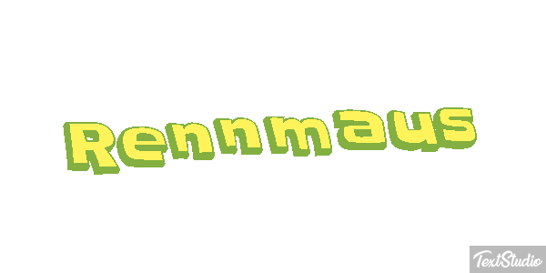 Rennmaus Texteffekt