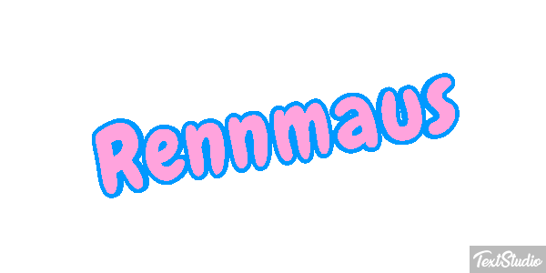 Rennmaus Texteffekt