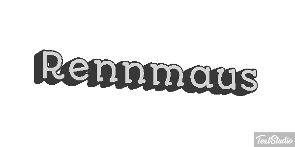 Rennmaus Texteffekt