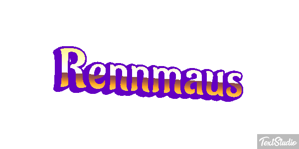 Rennmaus Texteffekt