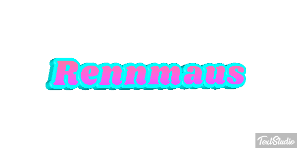 Rennmaus Texteffekt
