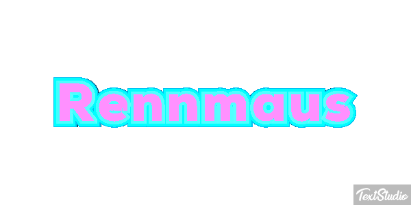 Rennmaus Texteffekt