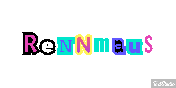 Rennmaus Texteffekt