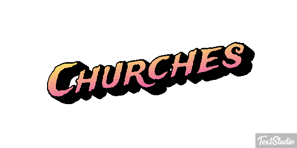 Churches Efekt tekstowy