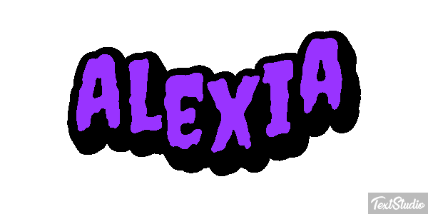 Alexia Text effect